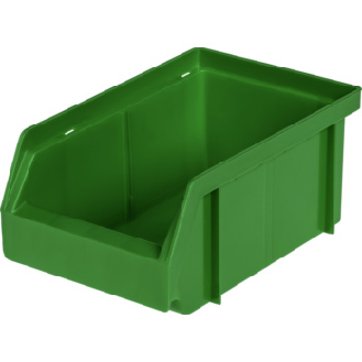 Caja de almacenamiento de polipropileno tamaño 4 161/140x106x75 mm verde-Leer más