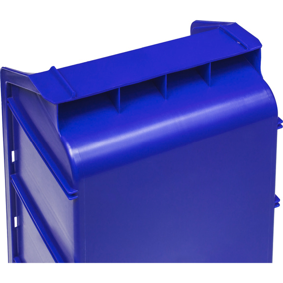 Caja de almacenamiento de polipropileno, tamaño 1, 489/440x305x185 mm, verde-Leer más