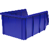 Caja de almacenamiento de polipropileno, tamaño 1, 489/440x305x185 mm, verde