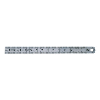 Escala de banda elástica de acero ORION 150 mm con graduación de 1/2 mm, INOX