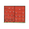 Gama de elementos insertables HK 800 B, 6 cajas para piezas de repuesto de 40 m