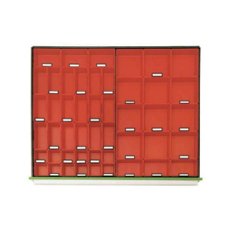 Gama de elementos insertables HK 800 B, 6 cajas para piezas de repuesto de 40 m-Leer más