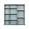 Accesorios HK, 700 S, divisores de compartimentos de 100 mm (11 compart.) Accesorios HK, 700 S, divisores de compartimentos de 100 mm (11 compart.)