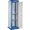 ToolTower RasterPlan, estát., 2015x700x700 mm 4 pan. perf. + puert. RAL7035/501 ToolTower RasterPlan, estát., 2015x700x700 mm 4 pan. perf. + puert. RAL7035/501