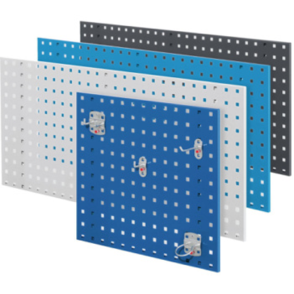 Panel perforado RasterPlan 1000 x 450 mm RAL 7035-Leer más
