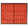 Gama de elementos insertables HK 800 B, 4 recipientes de 40 mm Gama de elementos insertables HK 800 B, 4 recipientes de 40 mm