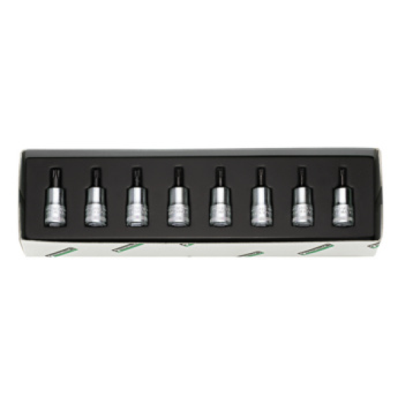 Destornillador STAHLWILLE, 8 piezas, 3/8" T 9 - T 40, tornillos TX internos Destornillador STAHLWILLE, 8 piezas, 3/8" T 9 - T 40, tornillos TX internos-Leer más