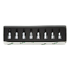 Destornillador STAHLWILLE, 8 piezas, 3/8" T 9 - T 40, tornillos TX internos Destornillador STAHLWILLE, 8 piezas, 3/8" T 9 - T 40, tornillos TX internos