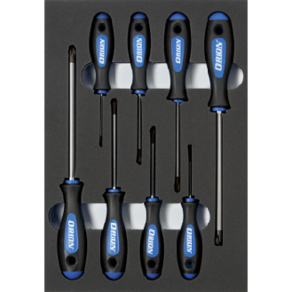 Inserto ORION equip. destorn. ranura Phillips AnxFxAlt 232x332x31 mm negro/gris-Leer más
