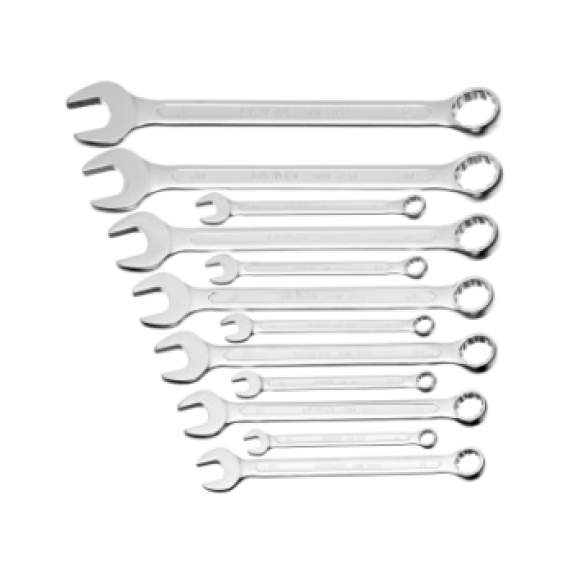 Juego de llaves combinadas ORION, 12 unidades, 10-32 mm, DIN 3113 A Juego de llaves combinadas ORION, 12 unidades, 10-32 mm, DIN 3113 A-Leer más
