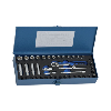 Set de llaves de dado ATORN de 1/4", 42 piezas, hexagonal Set de llaves de dado ATORN de 1/4", 42 piezas, hexagonal