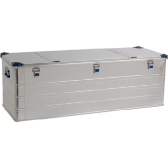 Caja de aluminio INDUSTRY 400 con tapa, asas y cierres con muelle-Leer más