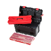 Caja de herramientas PARAT Profesional 435 x 235 x 205 mm, PP, negro Caja de herramientas PARAT Profesional 435 x 235 x 205 mm, PP, negro
