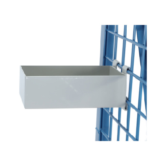 Caja de materiales 250x150x80 mm LxAnxAlt = 250x150x80 mm, carga 25 kg-Leer más