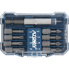 Caja de puntas ATORN TORSION, 10 piezas, PH, PZ, TX con soporte Caja de puntas ATORN TORSION, 10 piezas, PH, PZ, TX con soporte