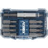 Caja de puntas ATORN, 10 piezas, PH, PZ, TX con soporte Caja de puntas ATORN, 10 piezas, PH, PZ, TX con soporte