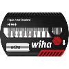 Caja de puntas WIHA 1/4" FlipSelector estándar, 13 piezas, TX, PH, PZ