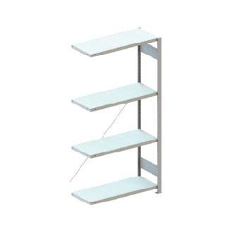 Est. insertable ATORN est. adic. LxFxAlt 1000 x 400 x 2000 mm cap. carga 115 kg-Leer más
