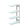 Est. insertable ATORN est. adic. LxFxAlt 1000 x 400 x 2000 mm cap. carga 115 kg