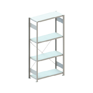 Est. insertable ATORN est. básico LxFxAlt 1000 x 400 x 2000 mm cap. carga 115 k-Leer más