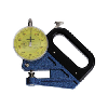 Calibre de grosor de láminas, intervalo de escala 0,001 mm, 0,1 mm de vuelta Calibre de grosor de láminas, intervalo de escala 0,001 mm, 0,1 mm de vuelta