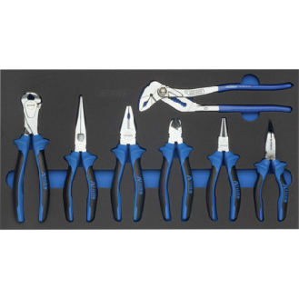 Inserto de espuma dura ATORN con conjunto de alicates, 265x490x30 mm-Leer más