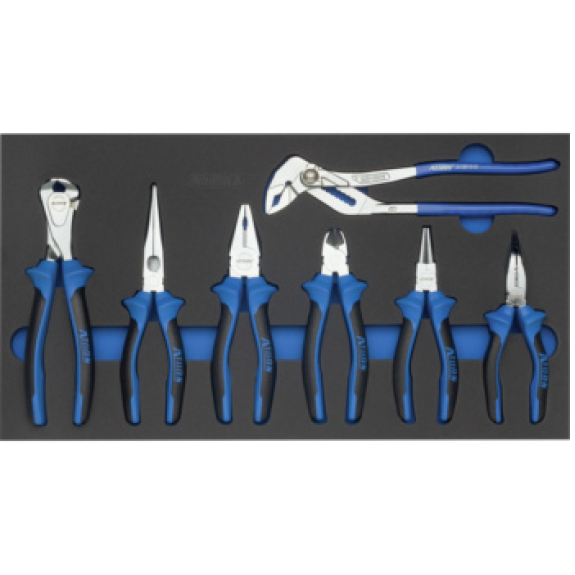 Inserto de espuma dura ATORN con conjunto de alicates, 265x490x30 mm-Leer más