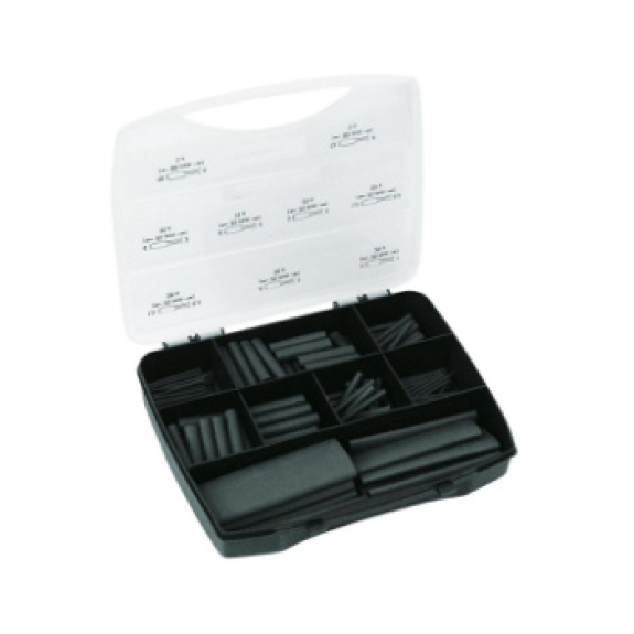 Assortiment de tubes thermorerractiles, 8 tailles de conducteur 1,5 - 18 mm, 220 pz-Leggi tutto