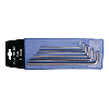Juego destornill. hex. ATORN, 8 pzas, 2-10 mm, largo, suministrado en una bolsa