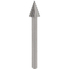 Fresa de alta velocidad 6,4 mm (125)