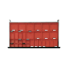 Gama de elementos insertables HK 550 B, cajas para piezas de repuesto de 70 mm