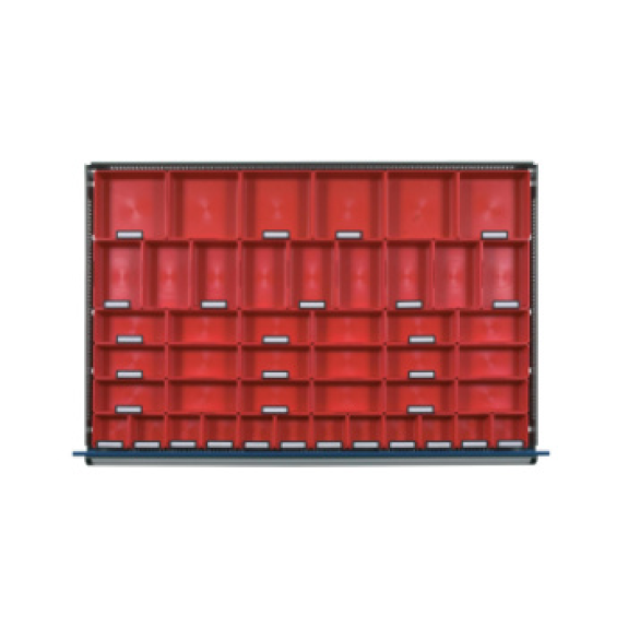 Elementos insertables HK 700 B, cajas para piezas de repuesto de 40 mm-Leer más