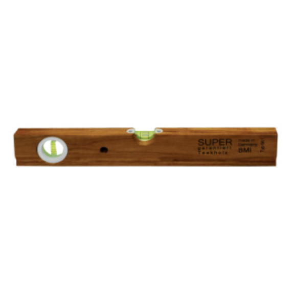 Nivel de burbuja de madera dura BMI, longitud 300 mm-Leer más