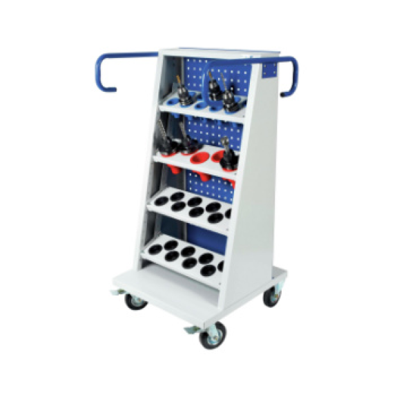 Carro Transportte Modular WTS 1225x582x610 mm Con Par. Tras. perf. RAL 7035/5010-Leggi tutto