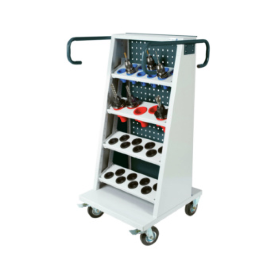 Carro Transportte Modular WTS 1225x582x610 mm Con Par. Tras. perf. RAL 7035/7016-Leggi tutto