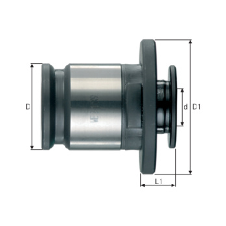 Inserto cambio rápido ORION tam. 2 para diám. del mango 8,0 mm sin acopl.-Leer más
