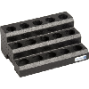Portaherramientas CNC, 15 soportes para HSK 63 LxAnxAlt 360 x 245 x 150 mm