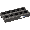 Portaherramientas CNC, 10 soportes para HSK 63 LxAnxAlt 360 x 180 x 60 mm