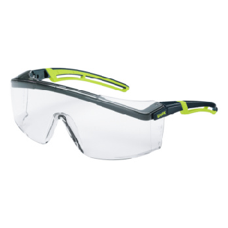 Gafas de seguridad  con montura astrospec 2.0, negro/lima-Leer más