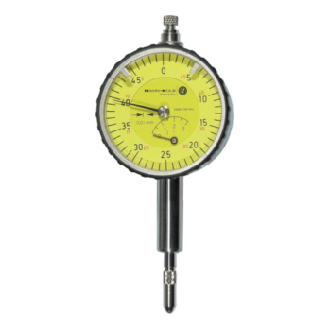 Reloj comparador con eje largo, intervalo escala 0,01 mm, rango de medición 3 m-Leer más