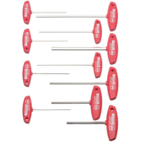 Juego destornilladores hexagonales WIHA, 11 piezas, 2-8 mm, con mango en T Juego destornilladores hexagonales WIHA, 11 piezas, 2-8 mm, con mango en T-Leer más