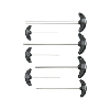Juego destornilladores hex. ATORN, 7 piezas, 2-8 mm, mango en T, niquelado Juego destornilladores hex. ATORN, 7 piezas, 2-8 mm, mango en T, niquelado