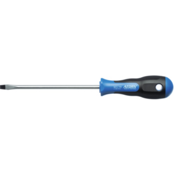 Tournevis à fente 0,9 x 5,0 x 100/207 mm, tige ronde-Leggi tutto
