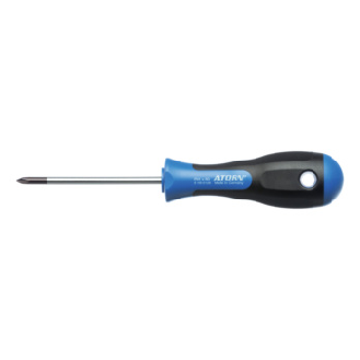 Destornilladores de ranura en cruz ATORN PZ 2x100/219 mm, varilla redonda-Leer más