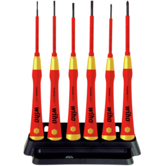 Juego de destornilladores de precisión eléctricos WIHA PicoFinish VDE 6 piezas Juego de destornilladores de precisión eléctricos WIHA PicoFinish VDE 6 piezas-Leer más