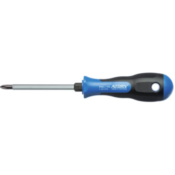Destornillador de ranura en cruz ATORN PH 3 x 150 mm Destornillador de ranura en cruz ATORN PH 3 x 150 mm-Leer más