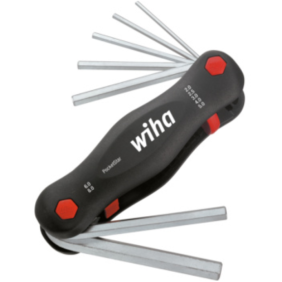 Destornillador PocketStar WIHA, 7 pzs, 2 - 8 mm SW-Leer más
