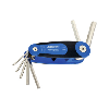 Juego de destornilladores hex. ATORN, 7 piezas, 2,5-10 mm, portaútiles plegable
