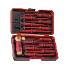 Juego de destornilladores E-SMART VDE FELO, 14 pzs, en caja de plástico Juego de destornilladores E-SMART VDE FELO, 14 pzs, en caja de plástico
