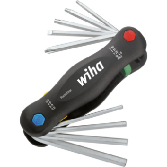 Destornillador PocketStar WIHA, 9 pzs, mixto-Leer más